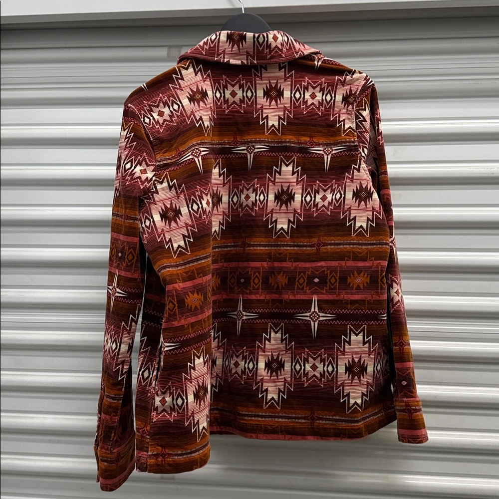 Shyanne Multicolor Aztec Utility Jacket - Picture 4 of 7